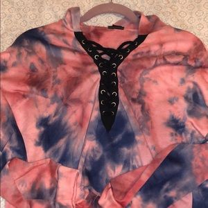 Cropped hoodie
